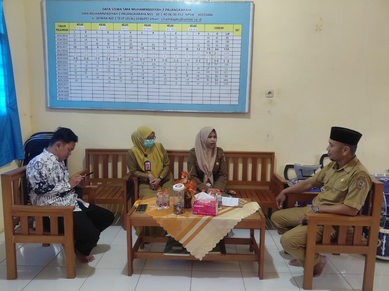 Penandatanganan MoU Kepala Samudra bersama UPTD Puskesmas Kalampangan  (3)