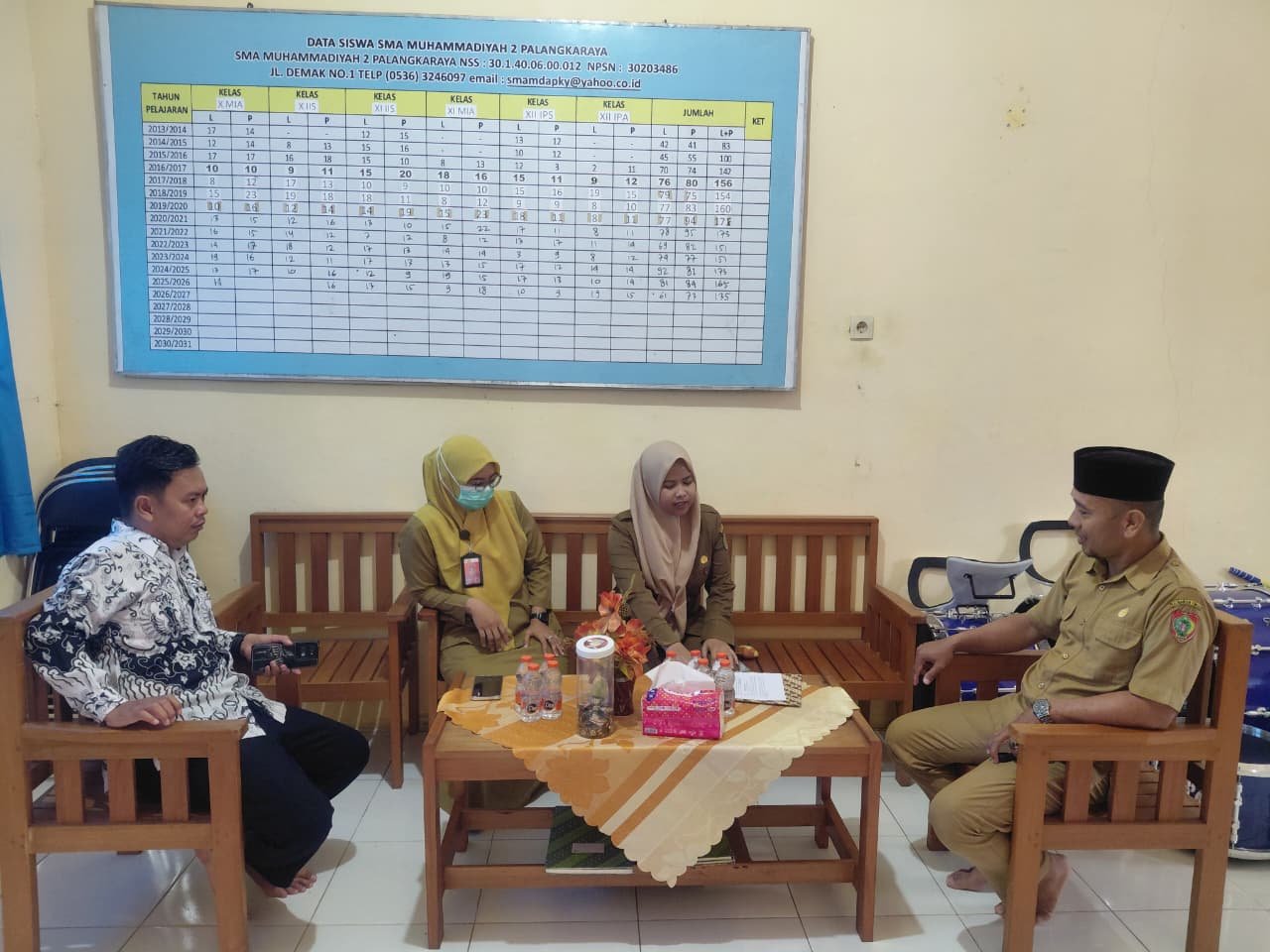 Penandatanganan MoU Kepala Samudra bersama UPTD Puskesmas Kalampangan  (2)